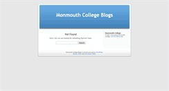 Desktop Screenshot of blogs.monm.edu